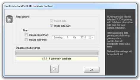 Sidexis Sync Services 4 unterstützt den SIDEXIS 4 und SIDEXIS XG Datenabgleich.